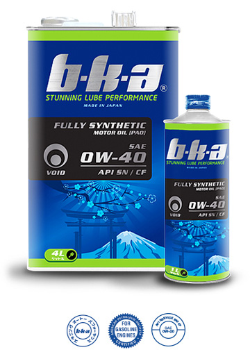 BKA Fully Synthetic (PAO) 0W-40